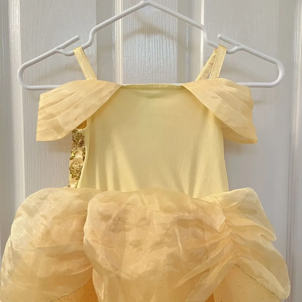Disney Castle Collection Belle Beauty and the Beast Dress Costume Girls Size 4 - Picture 11 of 14